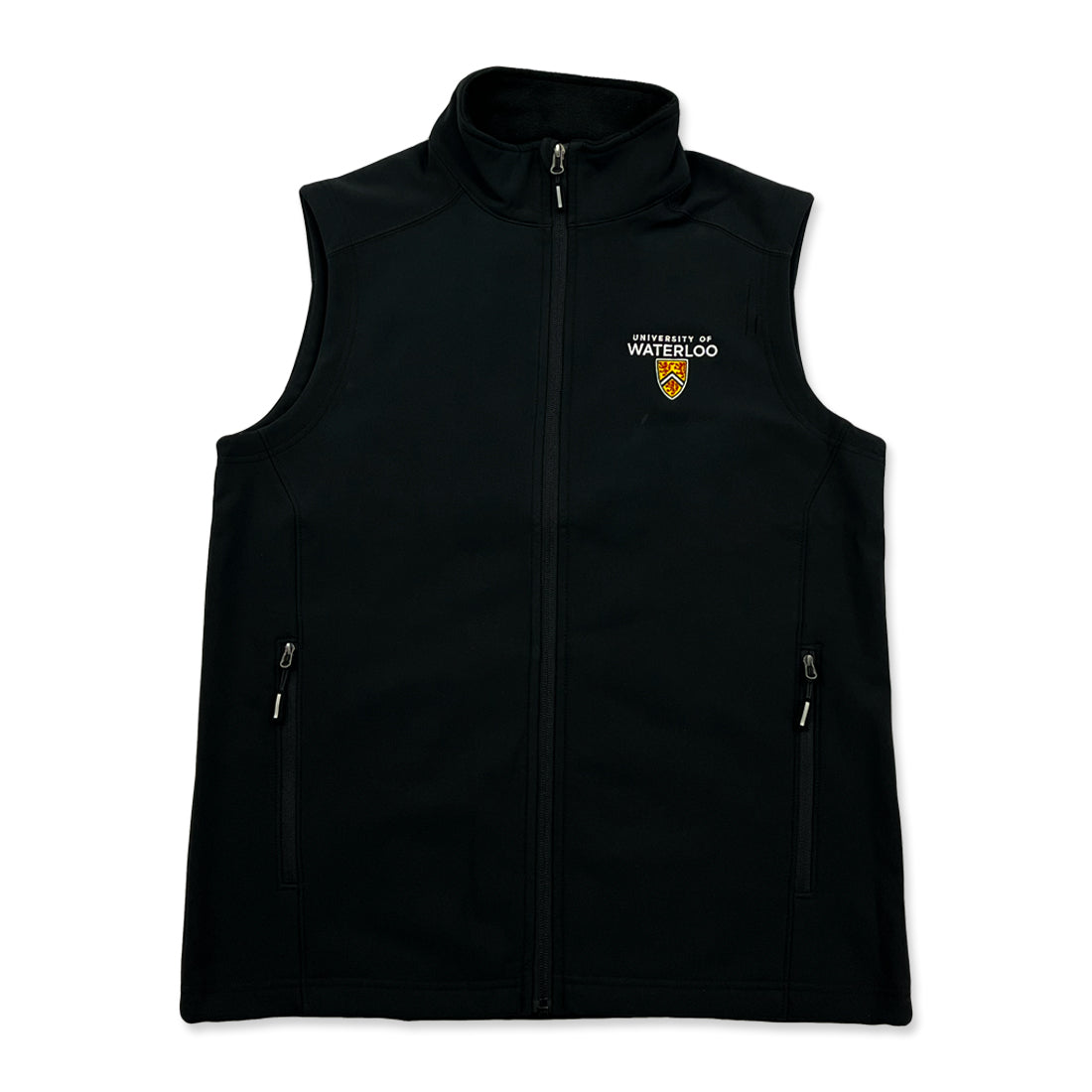 Picture of UWaterloo Men's Soft Shell Vest - Black