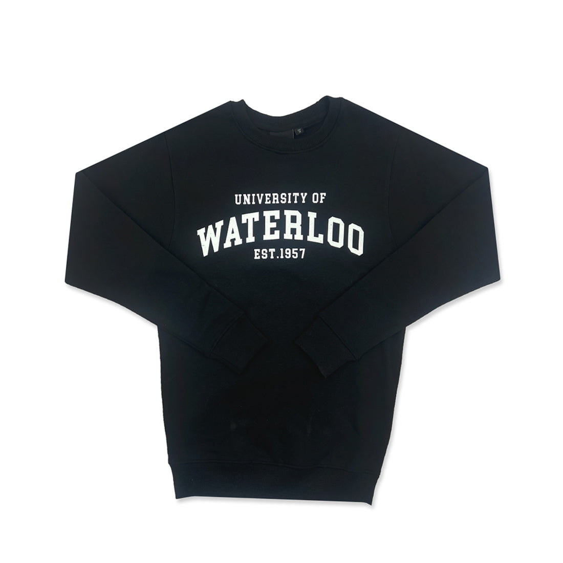 Picture of UWaterloo Essentials Crewneck Colour: Black
