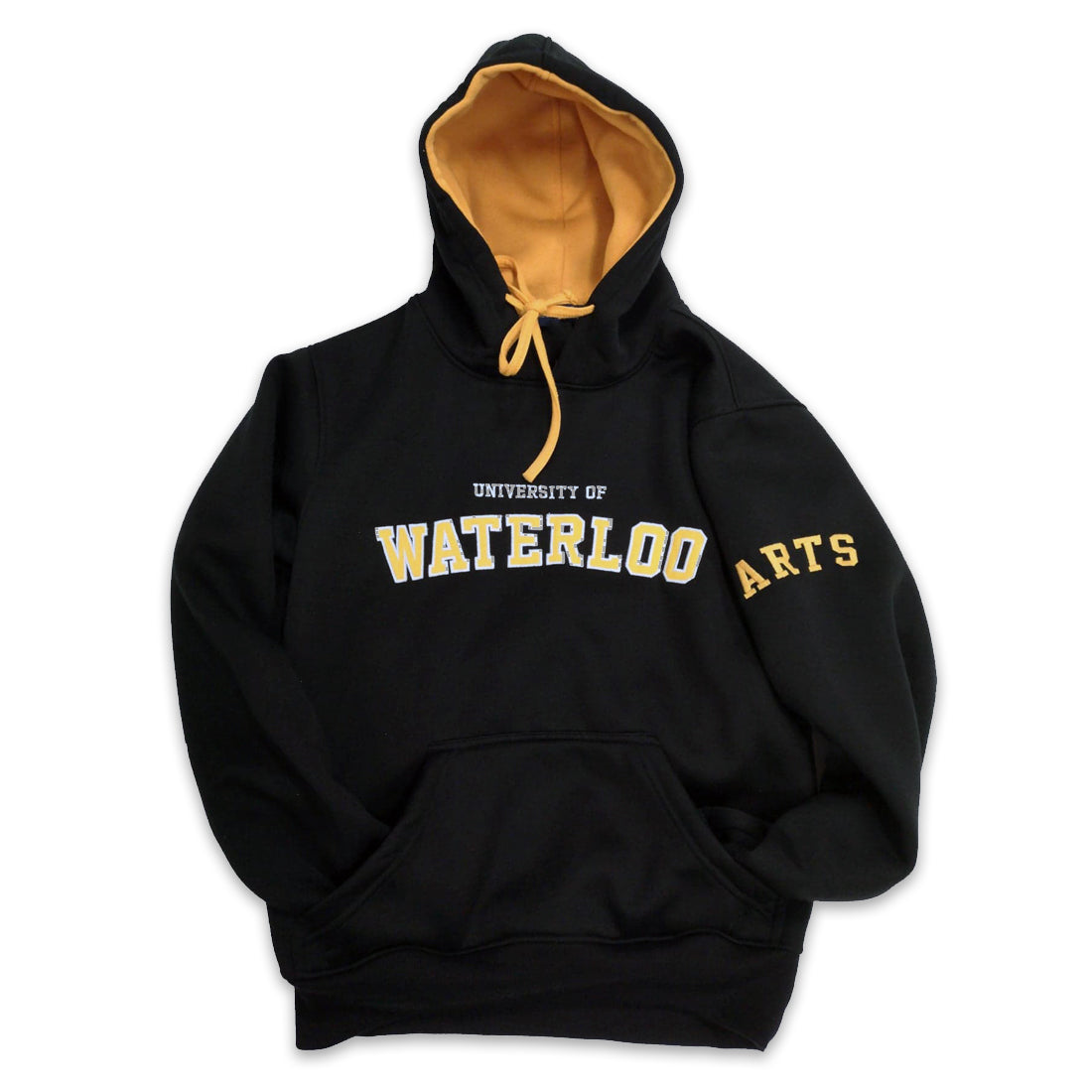 Picture of UWaterloo Black Faculty Hoodie Faculty: Arts