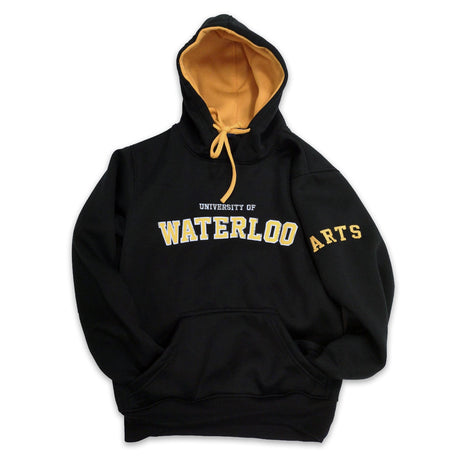 Picture of UWaterloo Black Faculty Hoodie Faculty: Arts