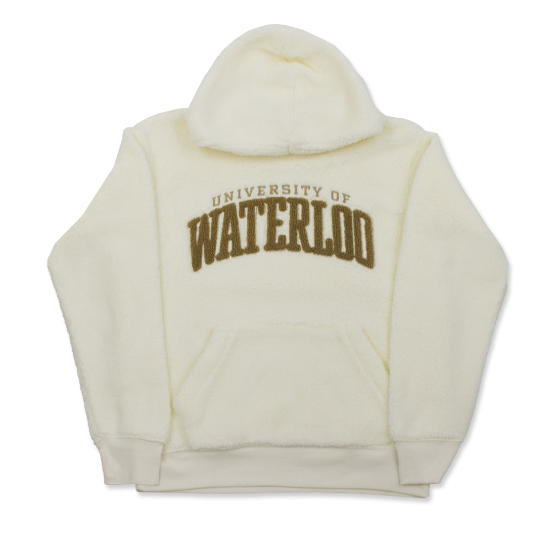 Picture of UWaterloo Fleece Hoodie Colour: White