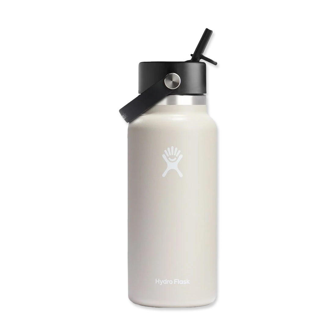 Picture of Hydro Flask Wide Mouth Colour-Matched Flex Straw Cap Bottle 32oz - Oat