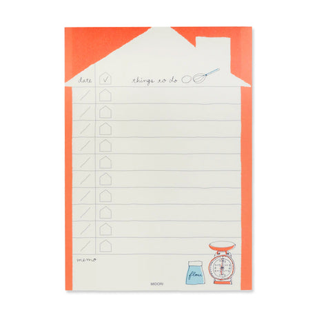 Alternate view of Midori To Do Memo Pad Type: Zakka