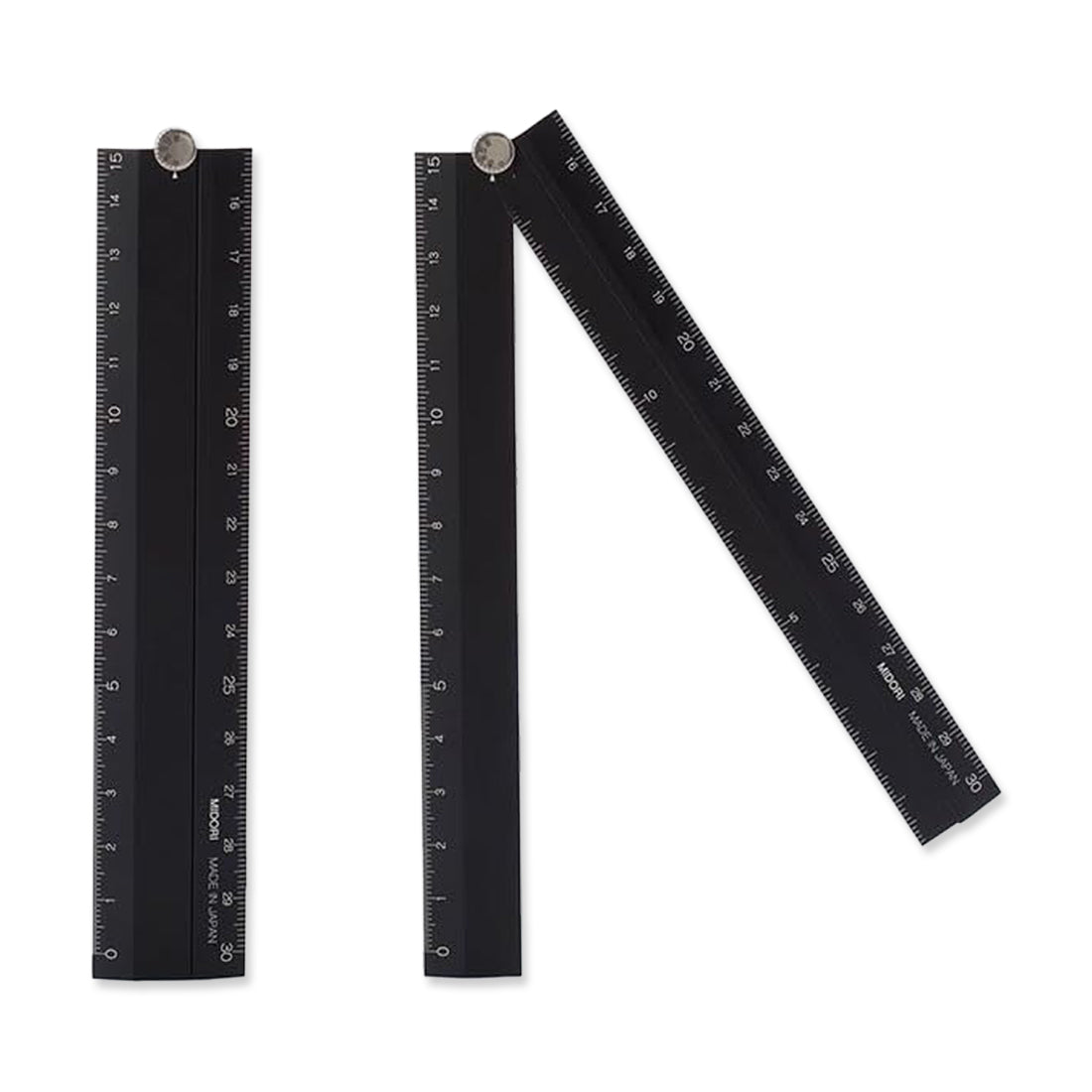 Picture of Midori Black Multi Ruler 30cm