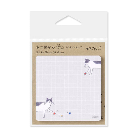 Picture of Midori Sticky Notes Type: Ball and Cat