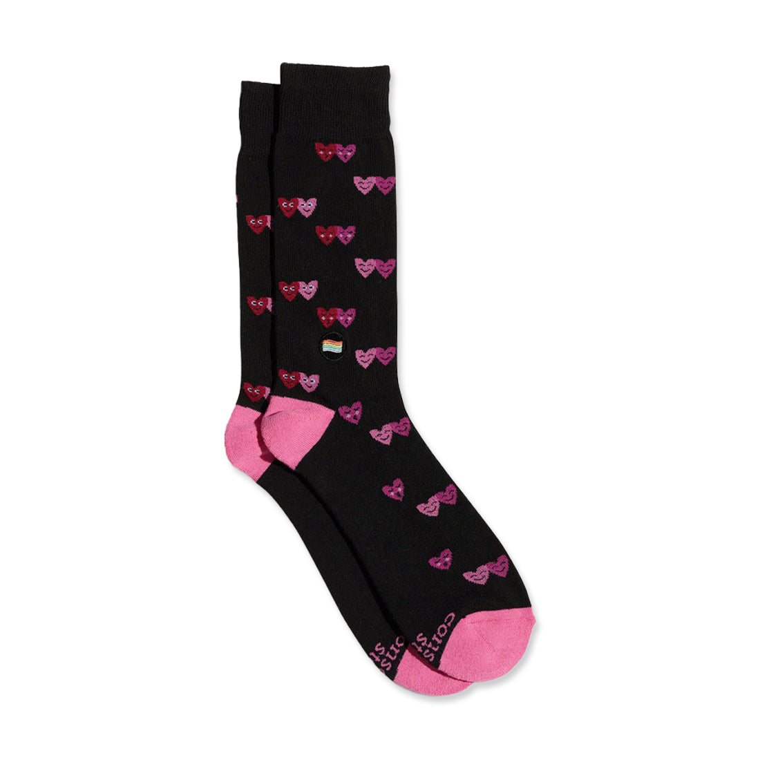 Alternate view of Conscious Step Socks That Save LGBTQ Lives Pink Type: Socks That Save LGBTQ Lives
