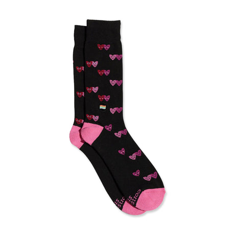 Alternate view of Conscious Step Socks That Save LGBTQ Lives Pink Type: Socks That Save LGBTQ Lives