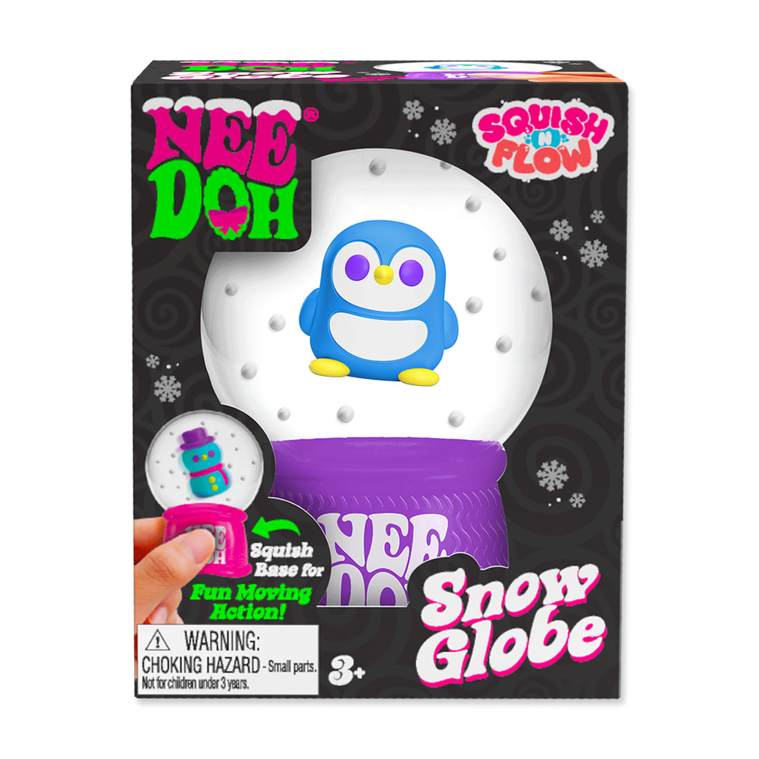 Picture of Needoh Squish N' Flow Snow Globe