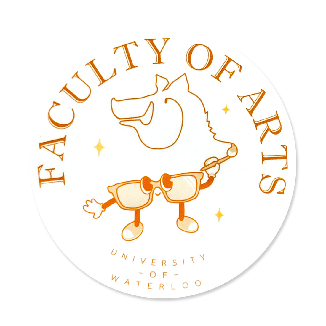Picture of Faculty Stickers - Mascots - Arts