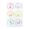Picture of UWaterloo Faculty Sticker Sheet Colour: Multi