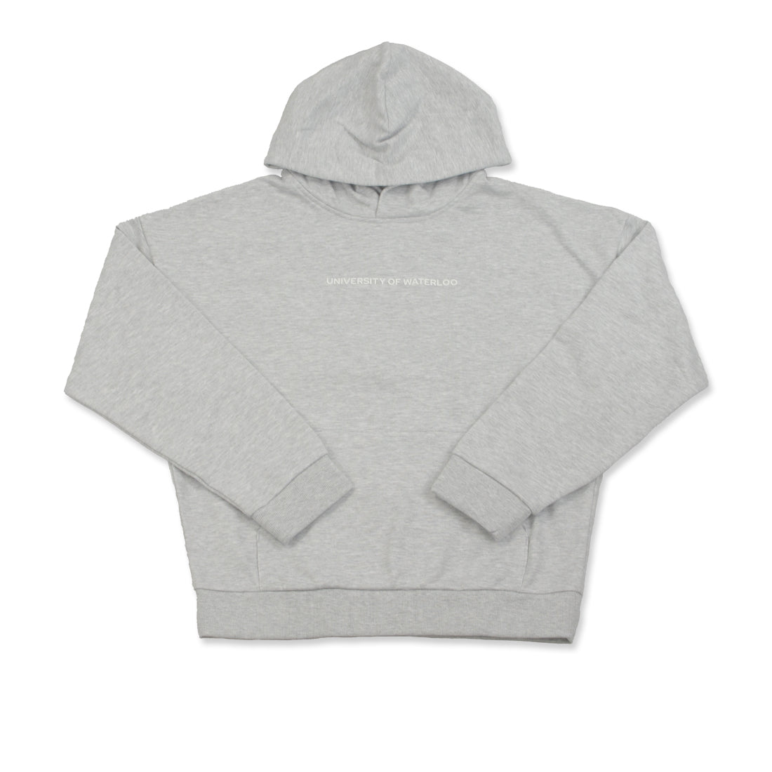 Picture of UWaterloo Cocoburry Heavyweight Hoodie Colour: Ash