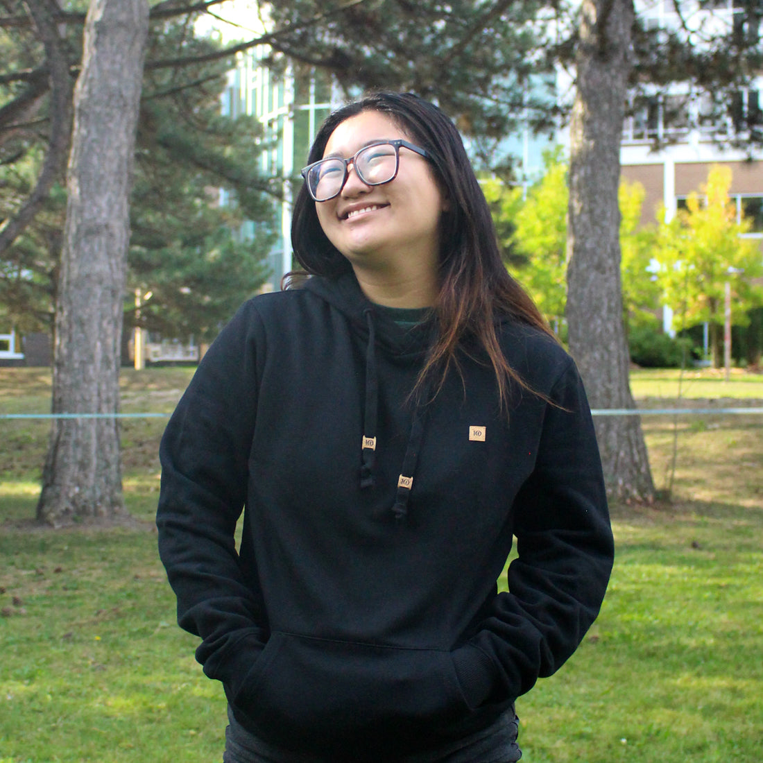 Picture of UWaterloo Tentree Hoodie - Black