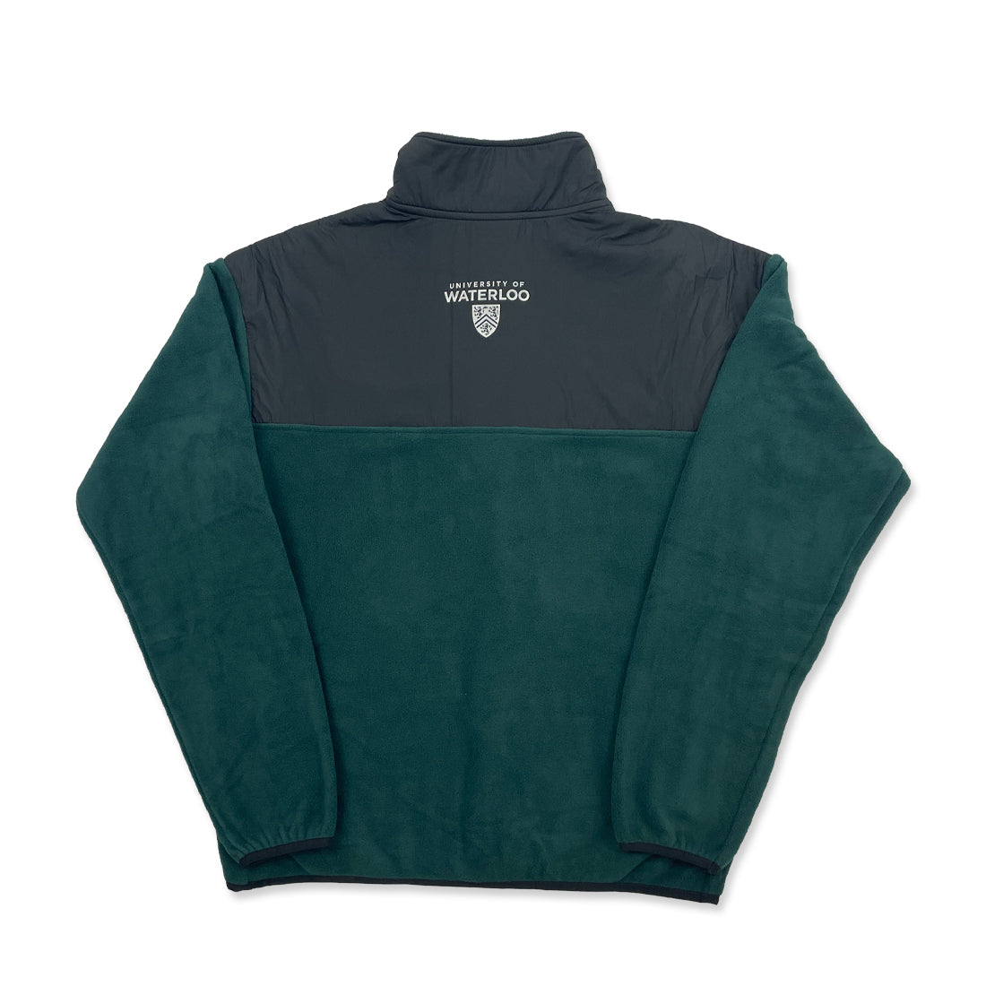 Alternate view of UWaterloo Tentree Crewneck Colour: Forest Pine