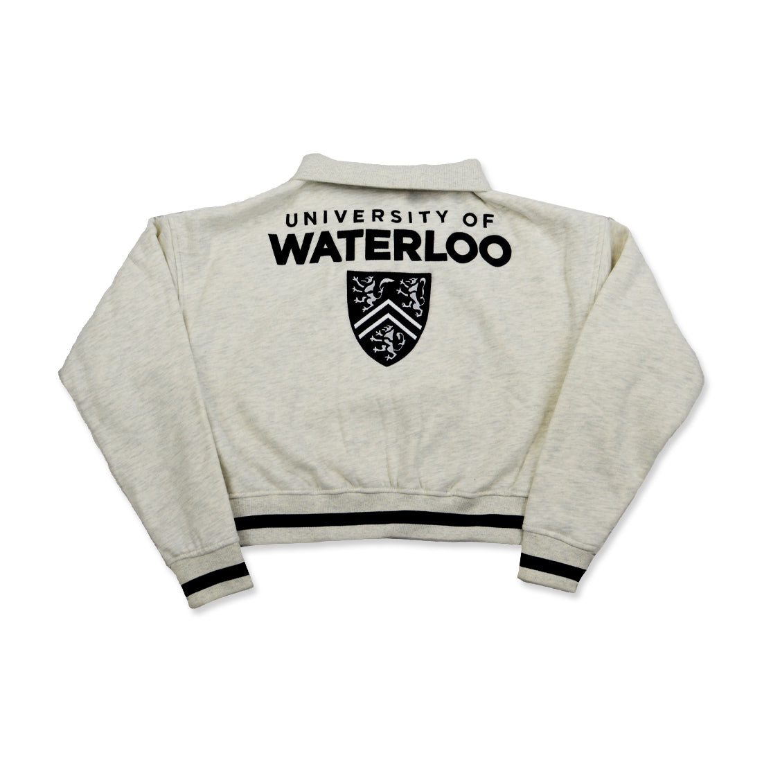 Picture of UWaterloo Logo Crewneck - Athletic Grey
