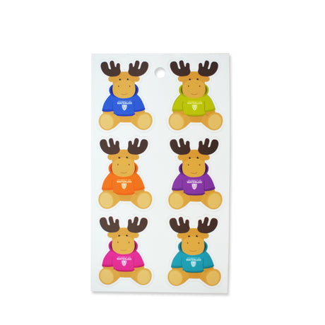 Picture of UWaterloo Faculty Moose Sticker Sheet