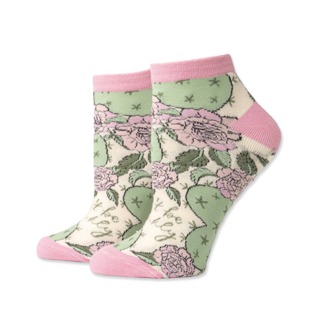 Picture of Two Left Feet Sock Co. Ankle Socks - DontBePrickly