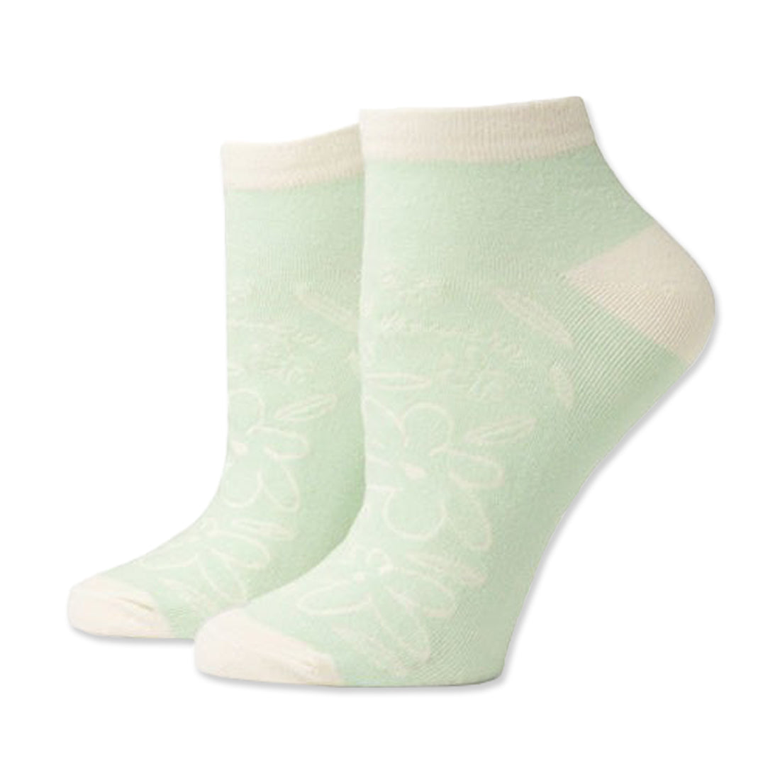 Picture of Two Left Feet Sock Co. Ankle Socks - SmellTheFlowers