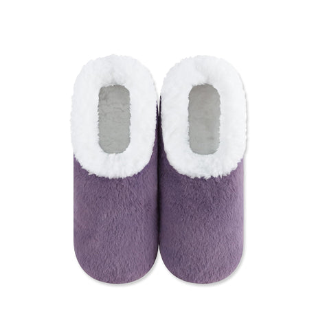 Picture of Snoozies Butter Soft Slippers Colour: Purple