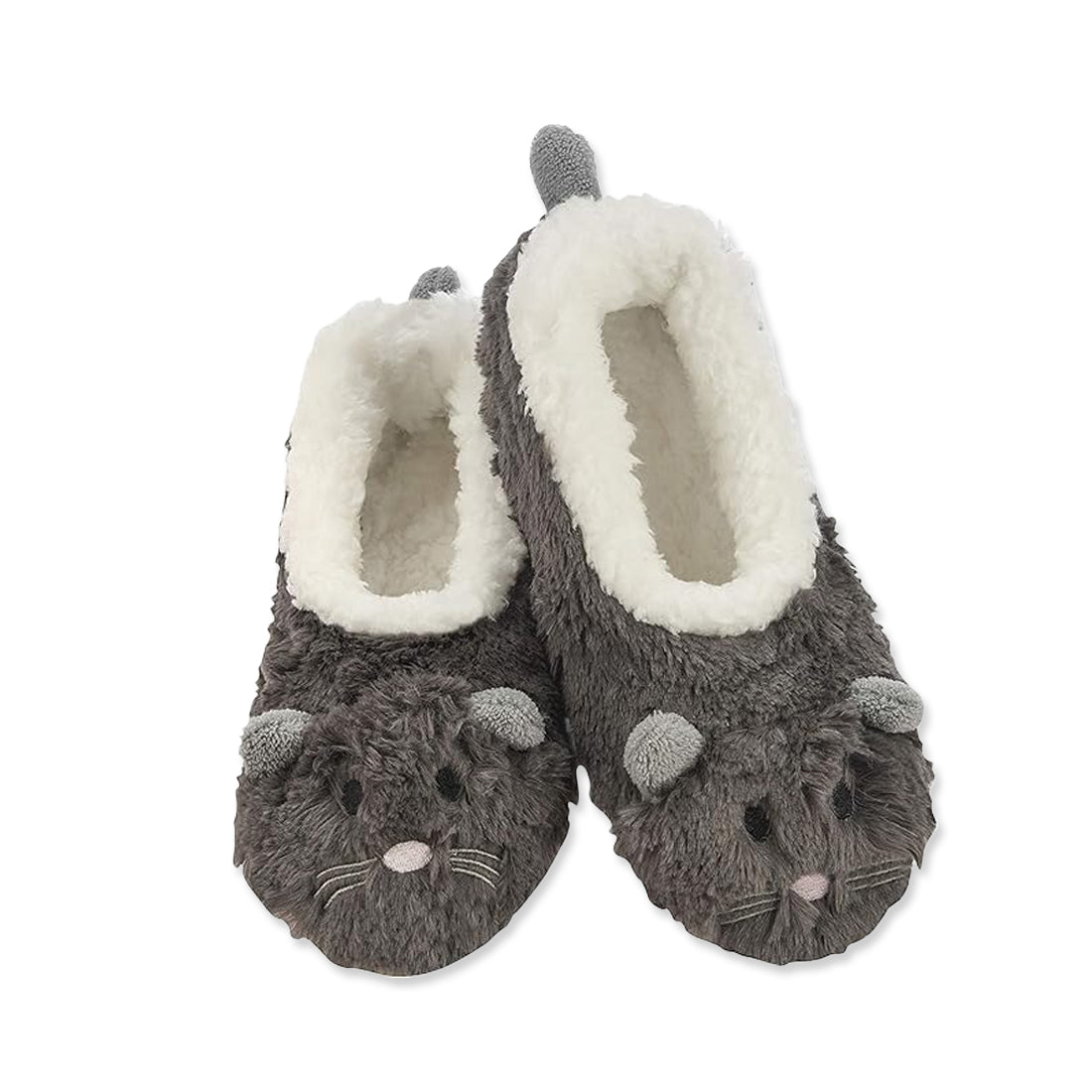 Picture of Snoozies Furry Animals Slippers - Mouse