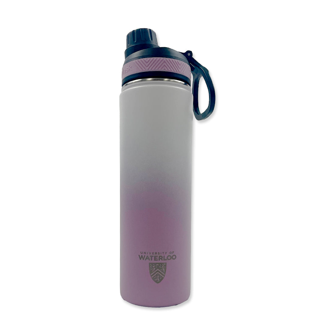 Picture of UWaterloo Rocky Bottle 25oz - LilacBlueWhite