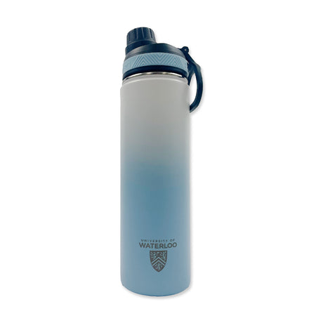 Picture of UWaterloo Rocky Bottle 25oz Colour: Skyblue White