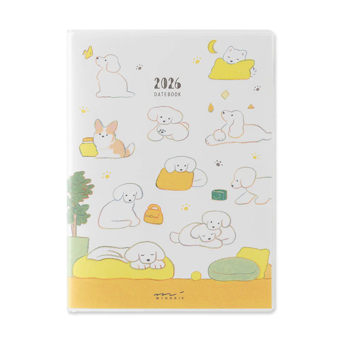 Picture of Midori Pocket Diary Dog 2026