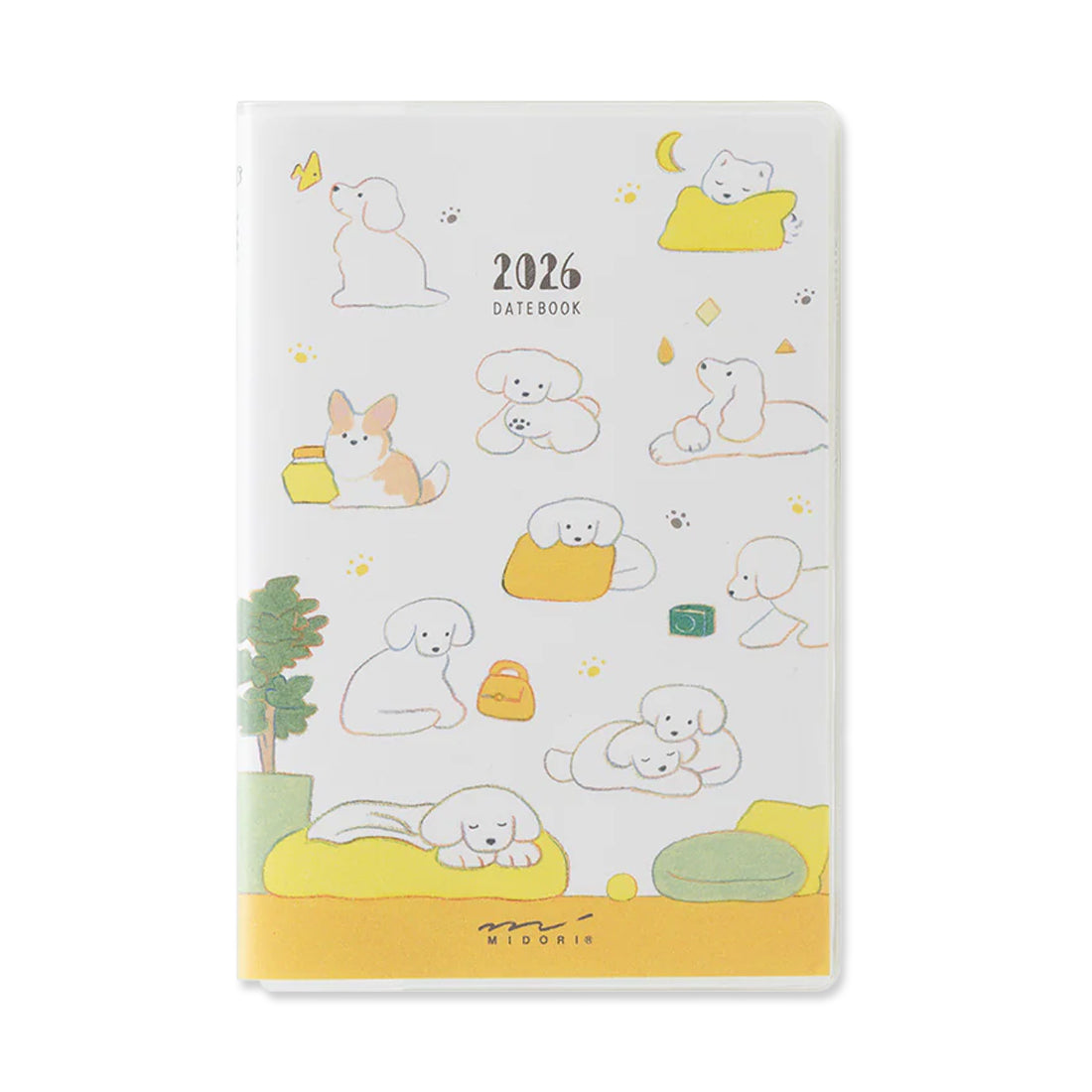 Picture of Midori Pocket Diary Dog 2026 - Mini