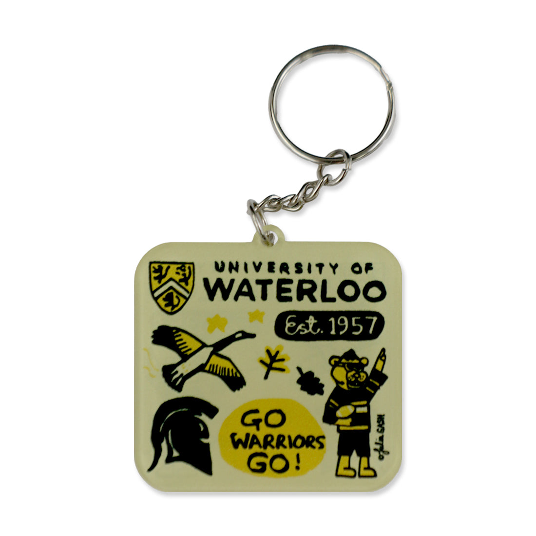 Picture of Julia Gash Keychain