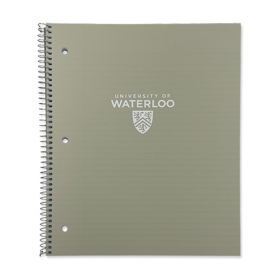 Picture of UWaterloo 1 Subject Coil Notebook - Oatmeal