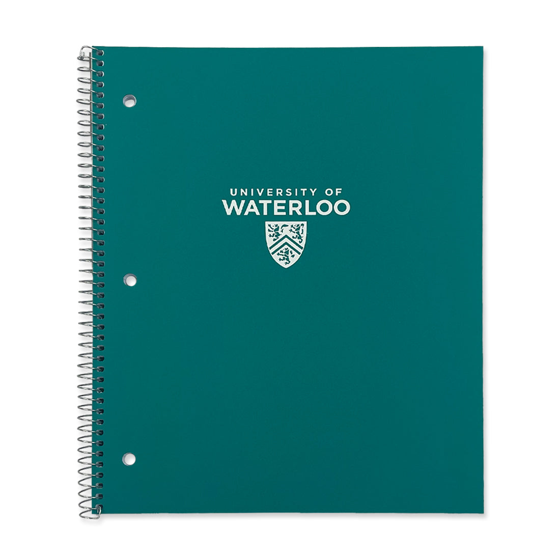 Picture of UWaterloo 1 Subject Coil Notebook - Teal