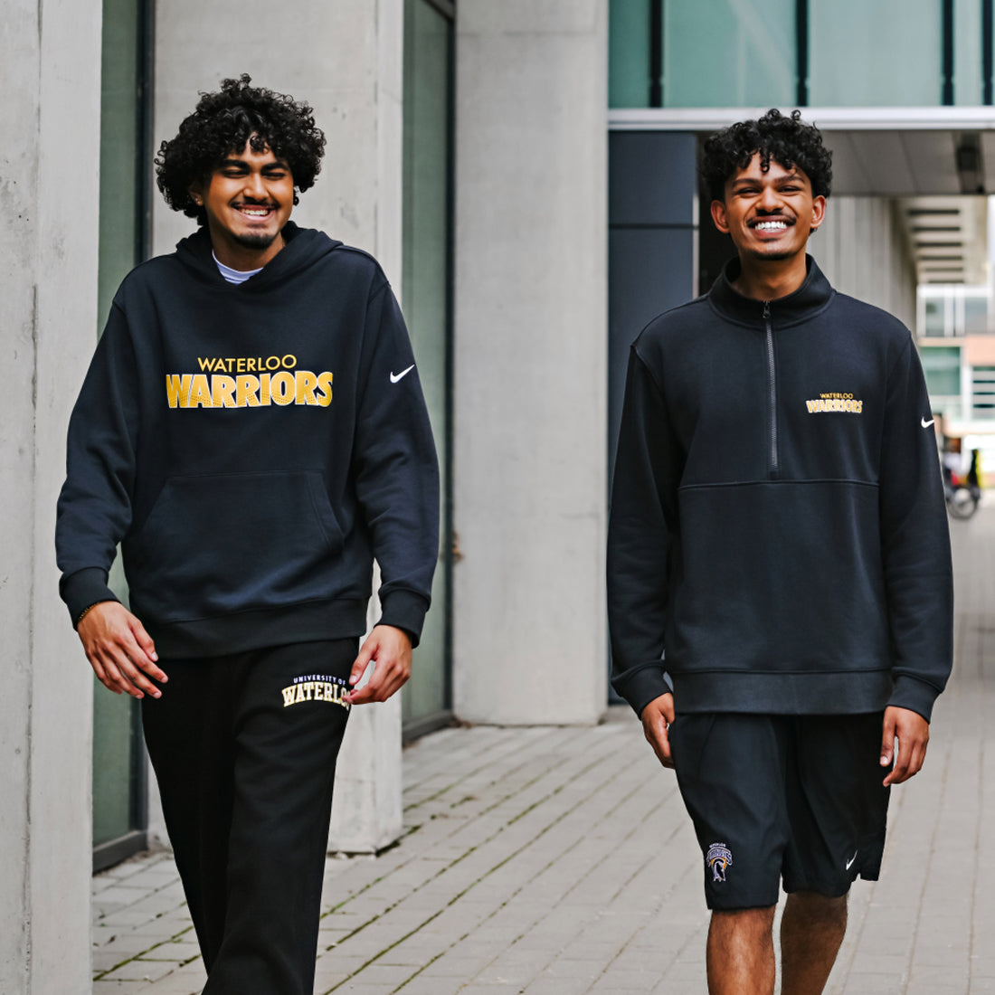 Picture of Waterloo Warrior Nike Hoodie - Black
