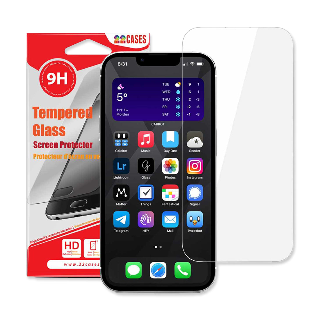 Picture of Iphone Screen Protector Tampered Glass