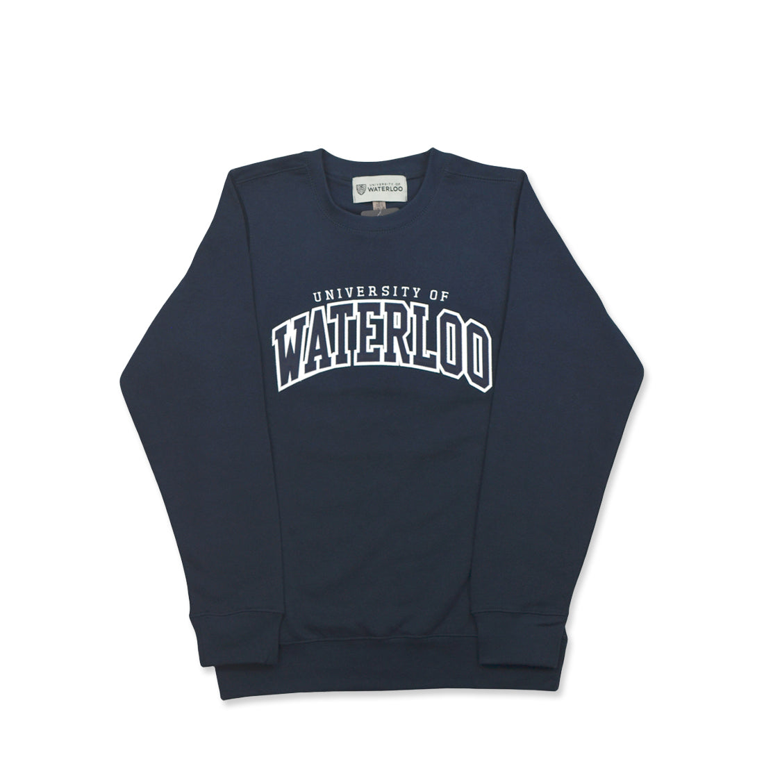 Picture of UWaterloo Classic Crewneck Colour: Dark Blue