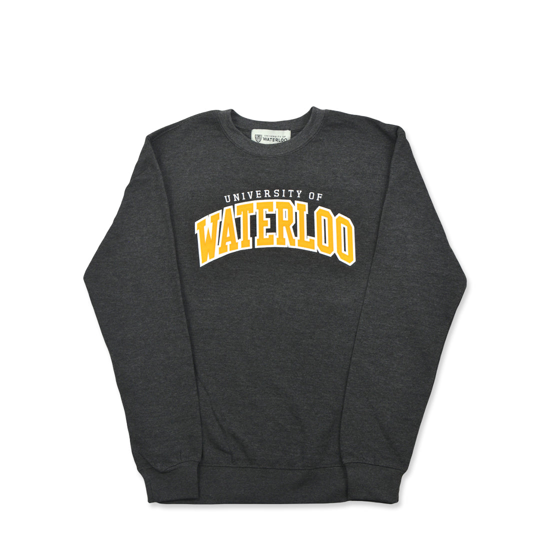Picture of UWaterloo Classic Crewneck Colour: Dark Grey