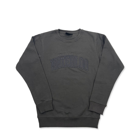 Picture of UWaterloo Outline Crewneck Colour: Mink