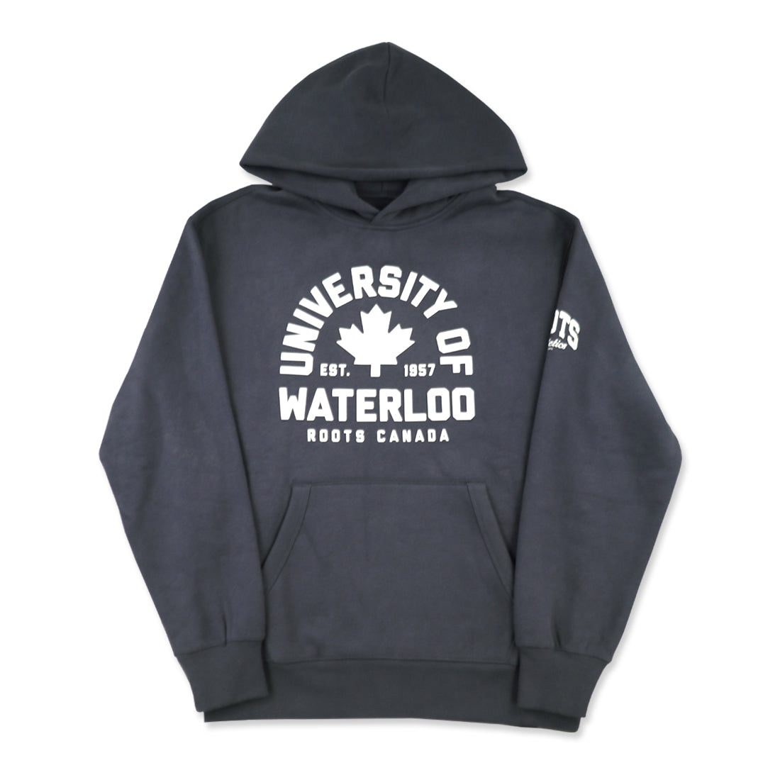 Picture of Roots Kanga Arched Hoodie - PeriscopeGrey