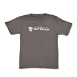 Picture of UWaterloo Lago Tee Colour: Dark Grey