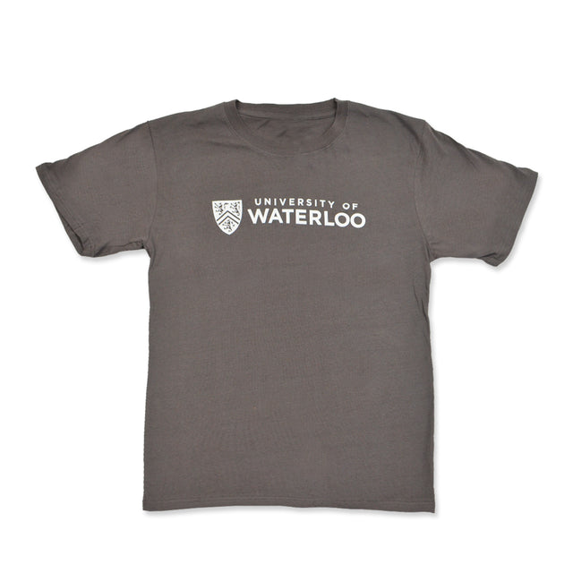 Picture of UWaterloo Lago Tee Colour: Dark Grey