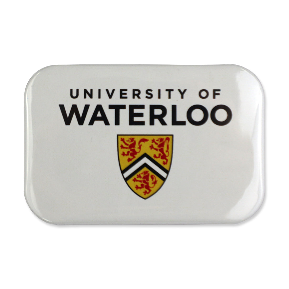 Picture of UWaterloo Rectangle Magnet - White