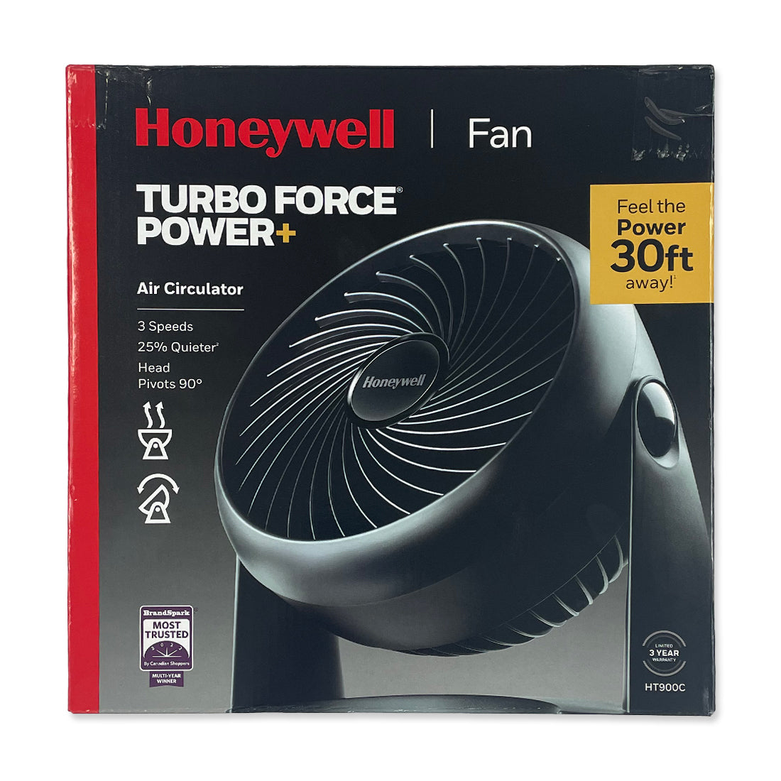 Picture of Honeywell 3 Speed Fan - Black