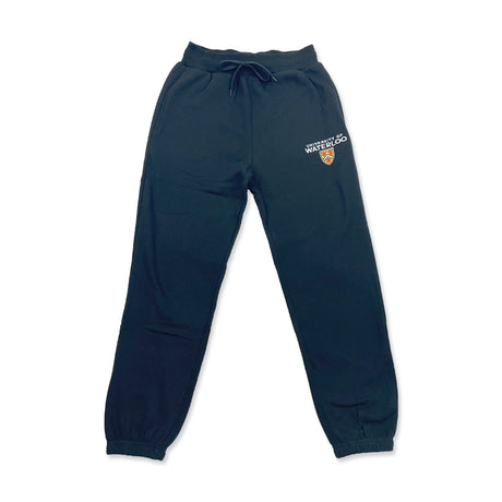 Picture of Premium UWaterloo Shield Sweatpants Colour: Black