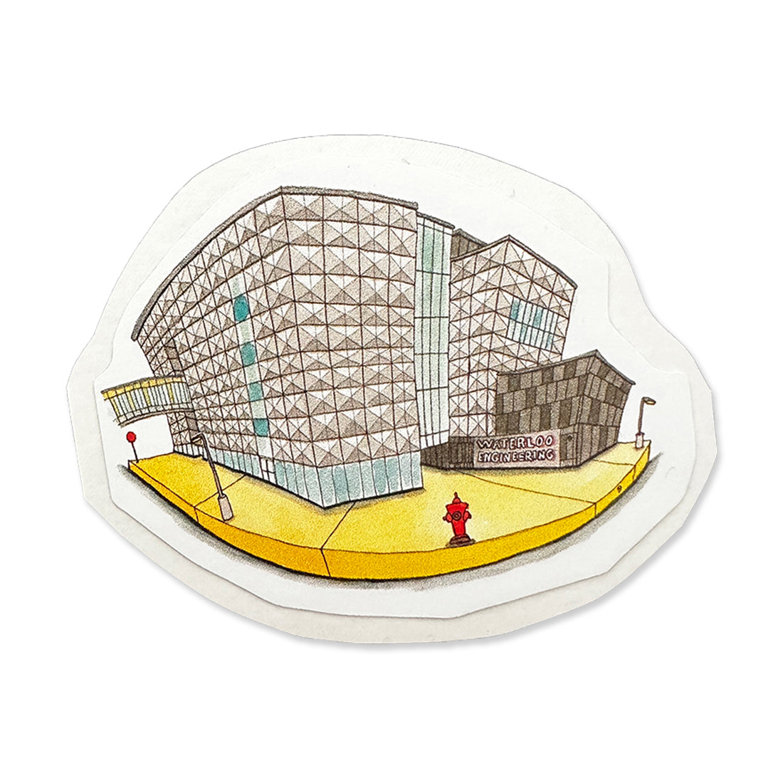 Picture of UWaterloo Building Stickers - E7