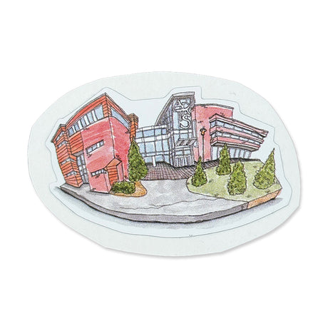 Picture of UWaterloo Building Stickers Type: Hagey Hall