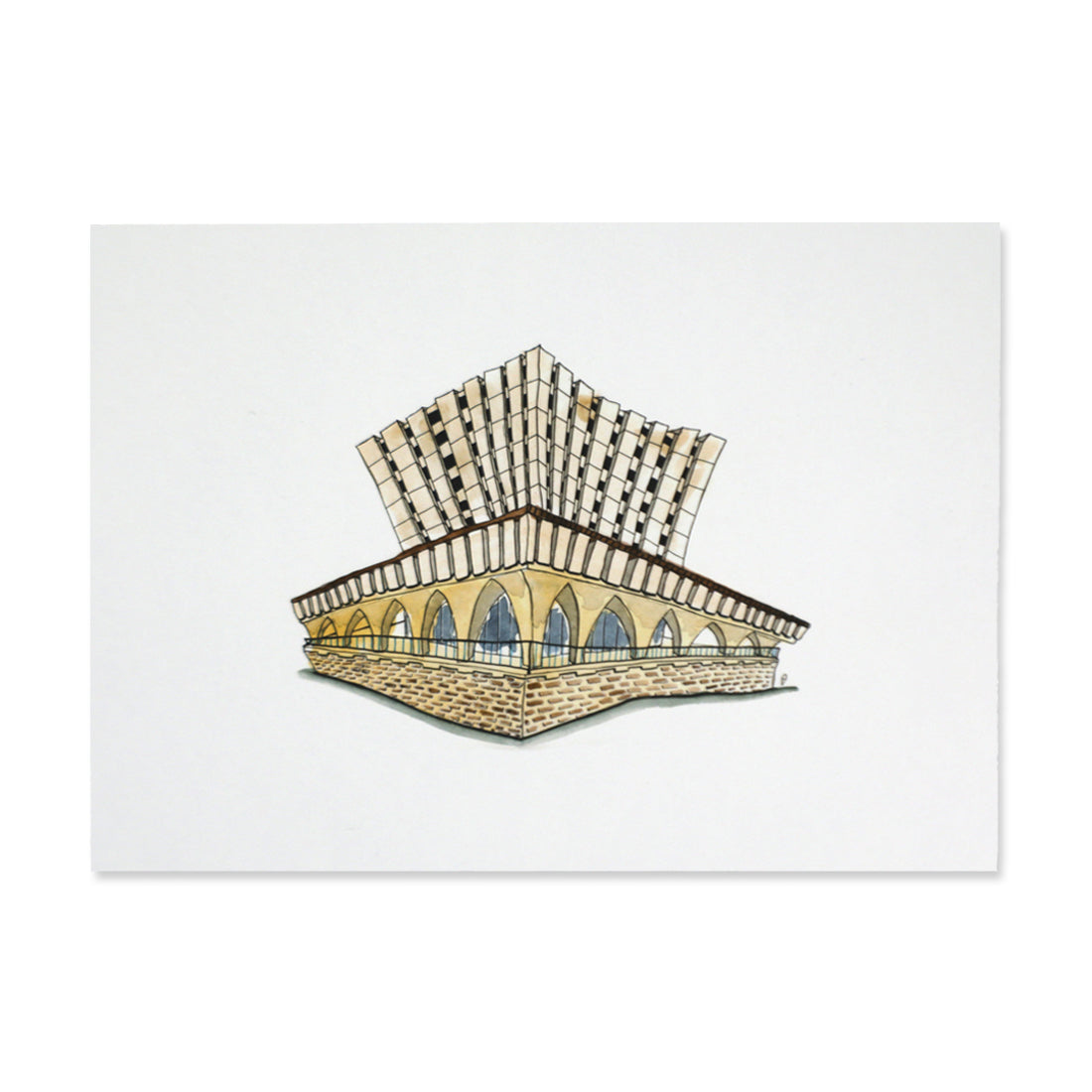 Picture of UWaterloo Building Prints - DanaPorter