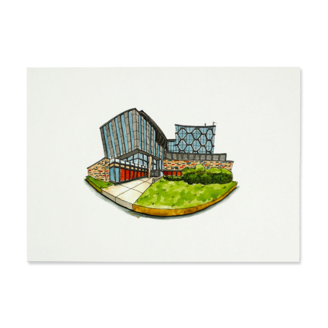Picture of UWaterloo Building Prints - QNC