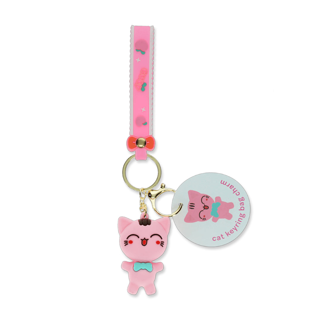 Picture of Keyring Bag Charm - Cat
