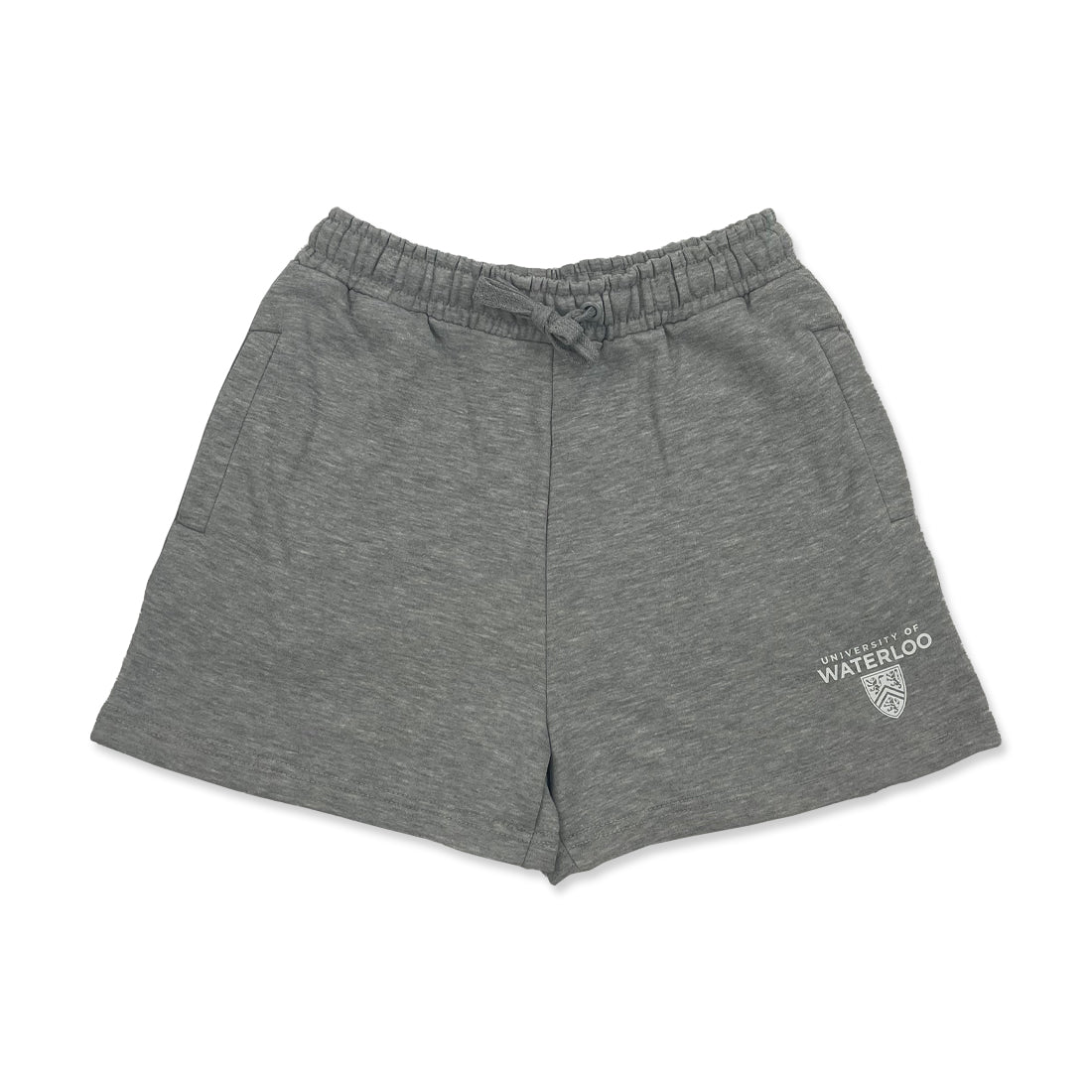 Picture of UWaterloo Fitted Shorts - Grey