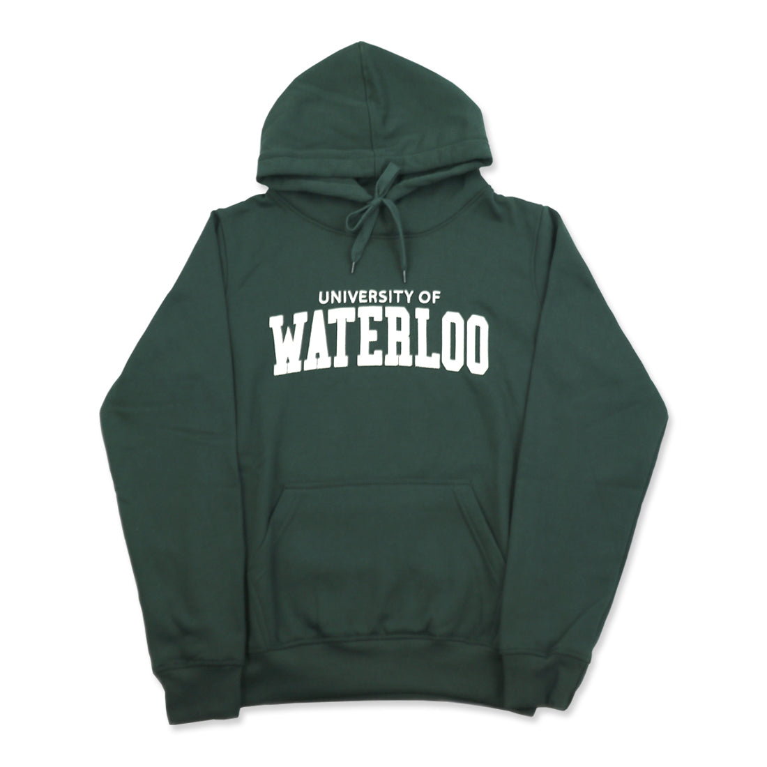 Picture of UWaterloo Soft Fleece Hoodie - Dark Green