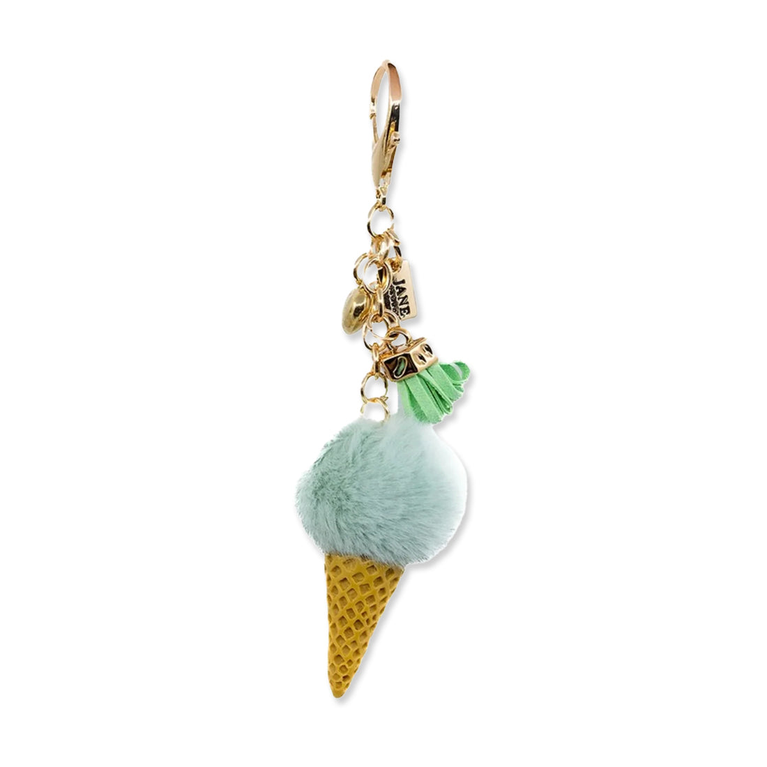 Picture of Plush Ice Cream Charm - Light Blue