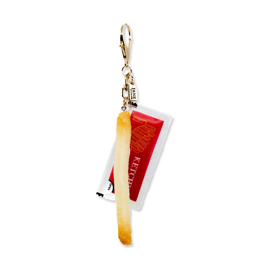 Picture of Ketchup + Fry Charm - Red